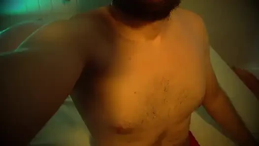 (Compilation) Rubbing just the tip on her pussy, through clothes, cumshot inside clothes.