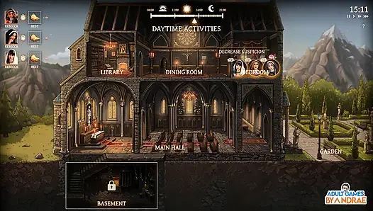 Sisters in Sin Gameplay Part 4 - The Basement Mystery and Raquel's Temptation