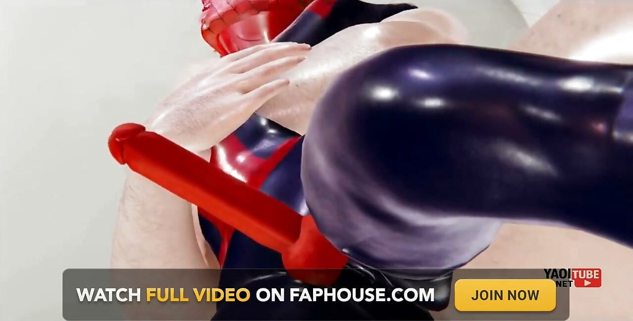 Spiderman Is Fucked by a Big Man Yaoi - Asian Japanese Manga Anime Hentai Gay Porn