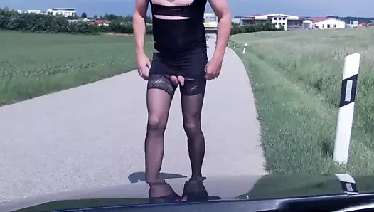 Zeigegeile Schwanzhure