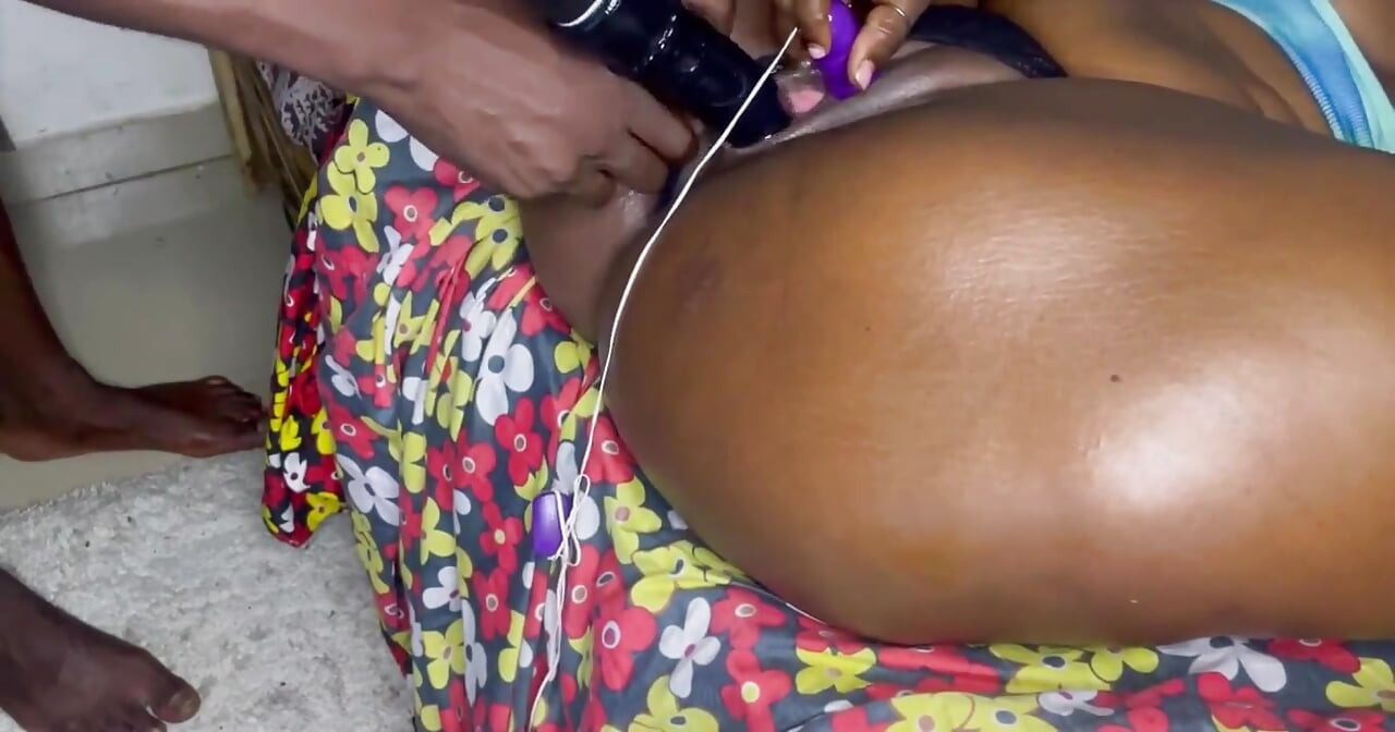 Pretty Ebony Gets Her Kick with a Big Cock in Her Tight Pussy