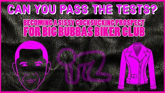 AUDIO ONLY - Becoming a sissy cocksucking prospect for big bubbas biker club
