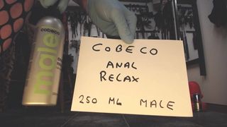 Ich benutze cobeco männlich anal entspannen Gleitmittel p1