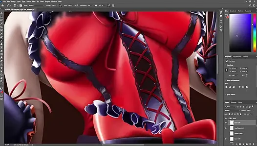 Kurumi timelapse sfw date a live