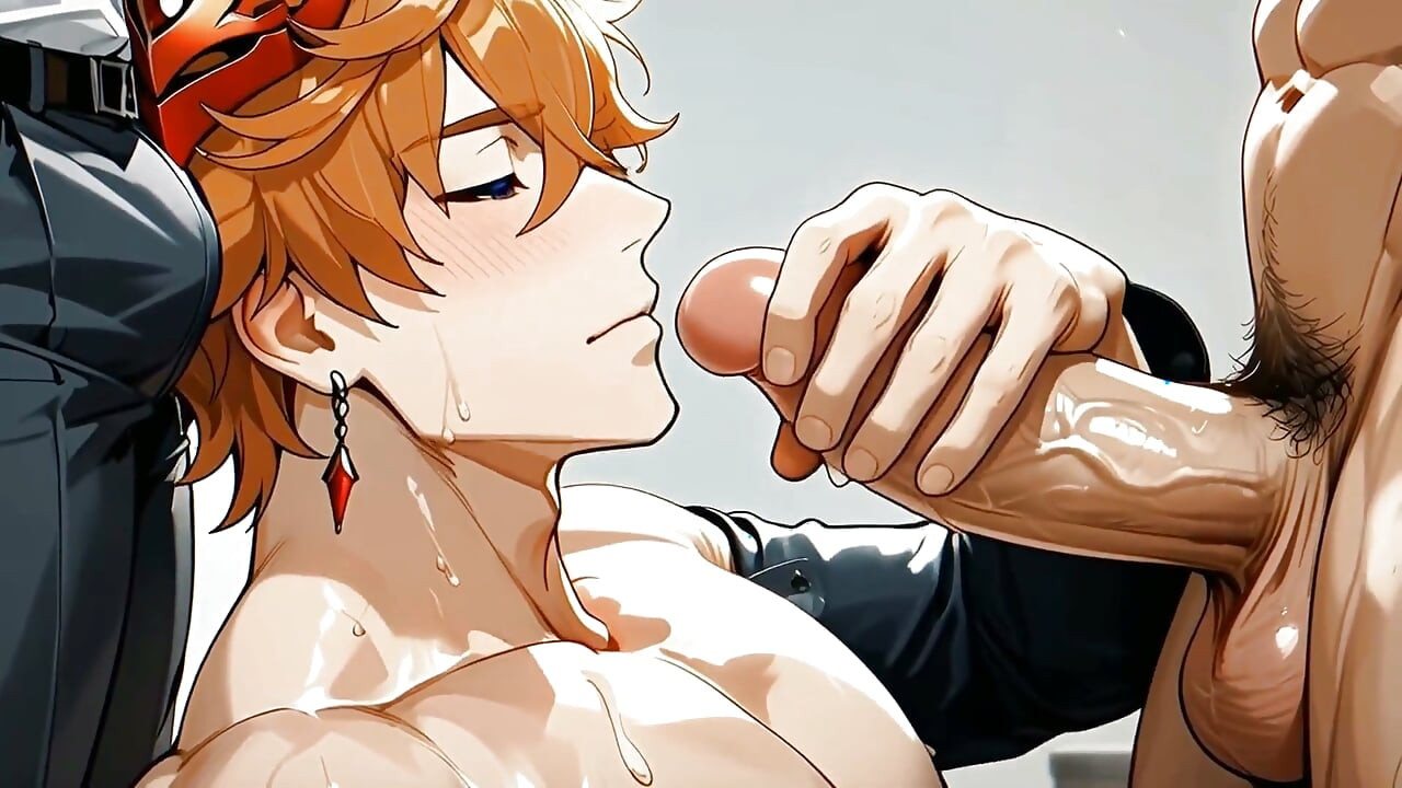 Hot Gay Cumming and Sucking His Friend's Cock