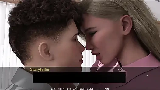 Orta yaşlı seksi kadın doktor Anna ofisinde 18 artı adama meme ve sakso çekiyor
