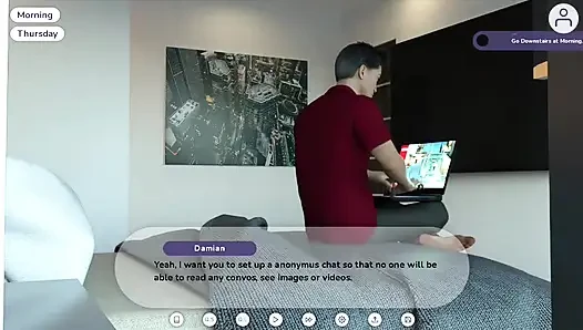 Фантазийная история, геймплей 3D, виртуальные 18+ персонажи, часть 8