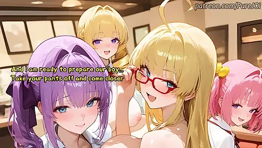 Aksi nakal gadis nakal mankitsu yang dikasih hadiah spesial (sex joi)