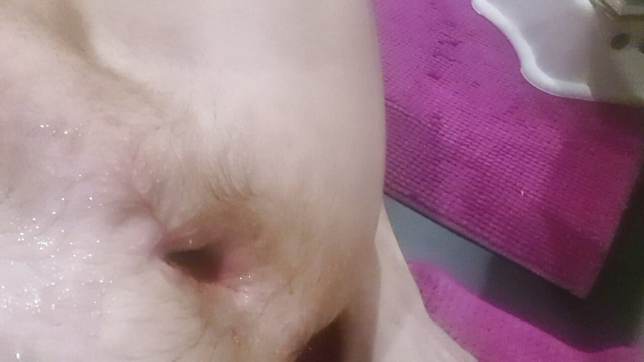 邋遢的大假阳具肛门, 张开很多