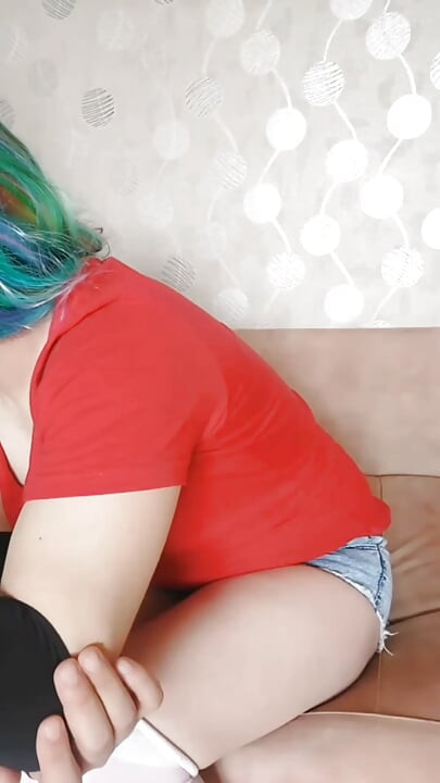 Cute White Boy Sissy in Her Feminine