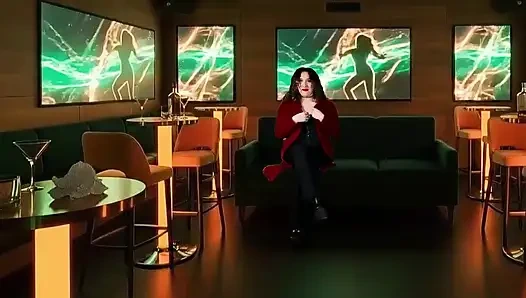 Я мастурбировала менеджера ночного клуба в VIP-комнате, пока муж снимал