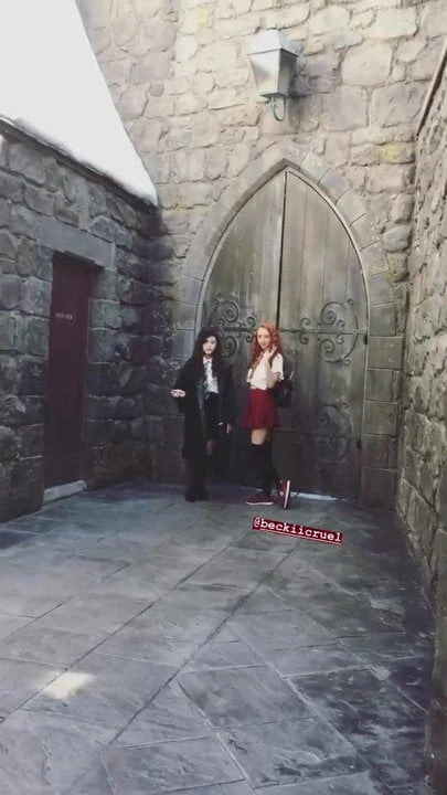 Beckii And Kelsey in Uniform