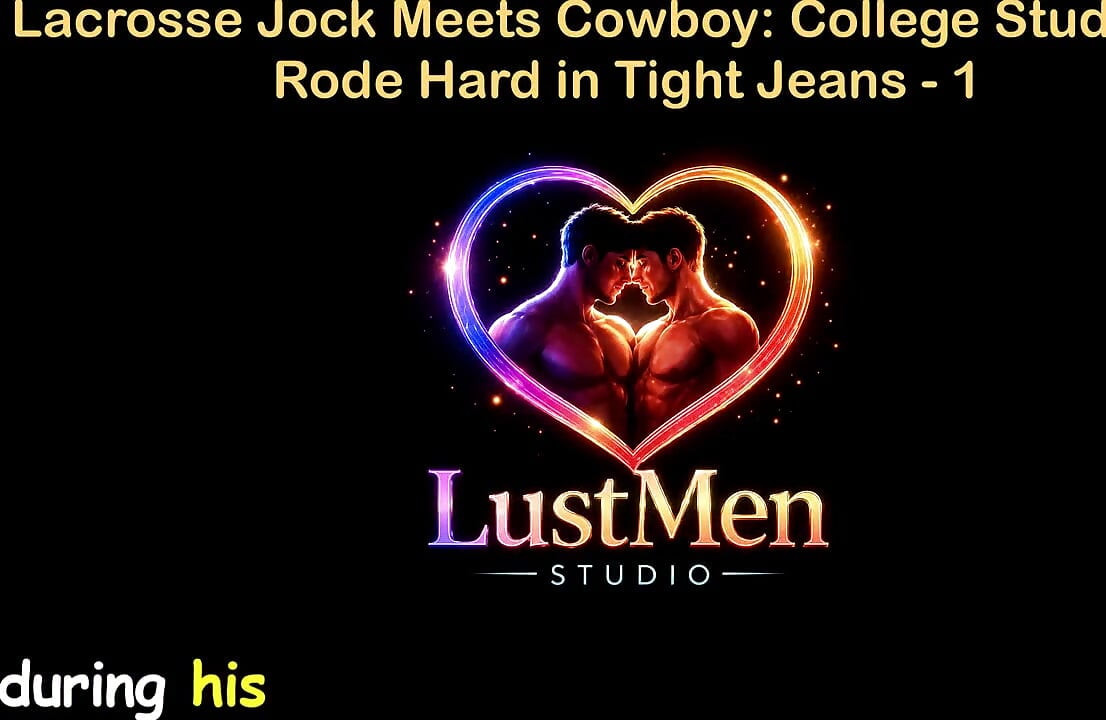 English Audio Gay Sex Story - Lacrosse Jock Meets Cowboy College Stud Gets Rode Hard in Tight Jeans - Part 1