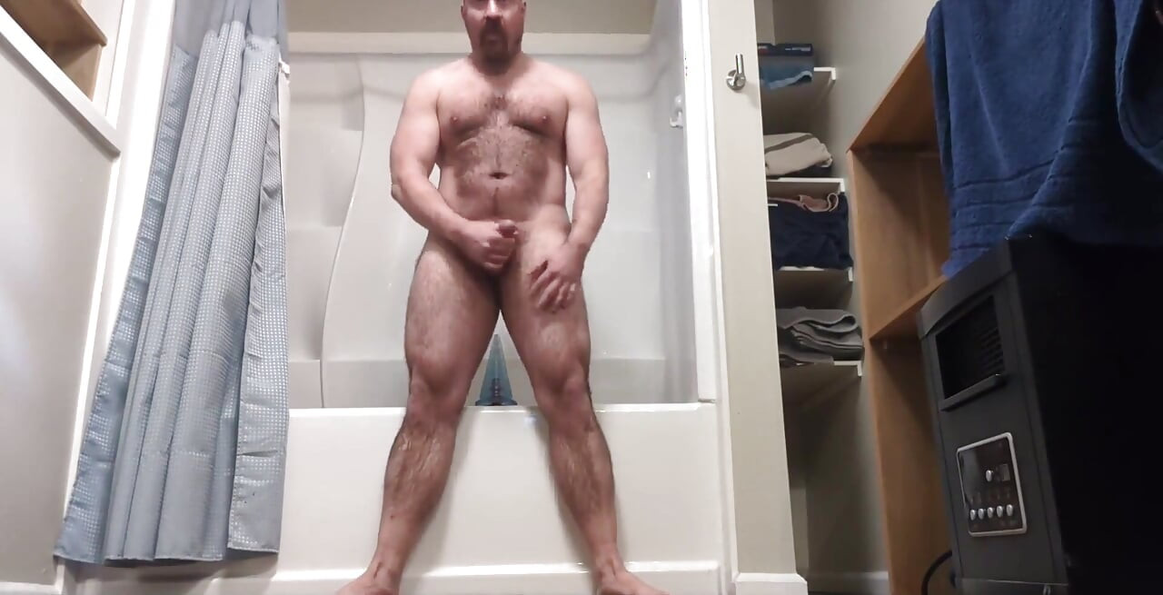 Bear Hole Training and Jack off