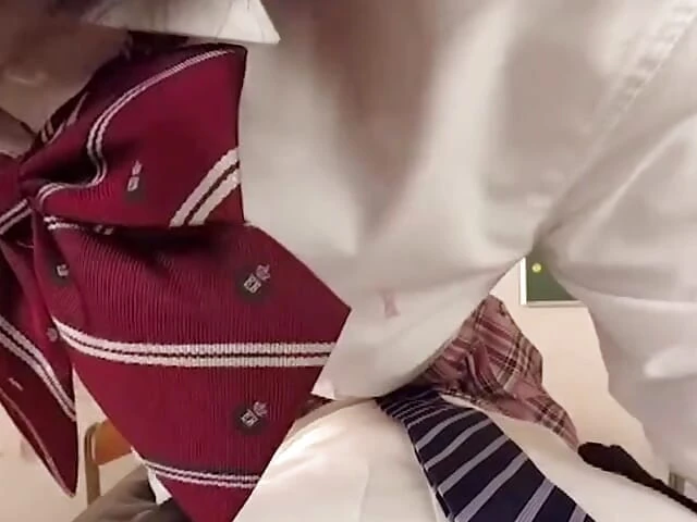 Class in Chaos, Uniform Cutie Rides Me-raw, Risky, Totally Silent - 1