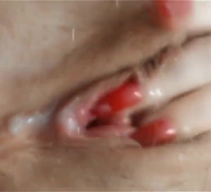 Buceta close-up muito molhado