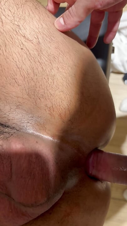 Watch How I Enjoy My Masseuse's Hairy Ass Until It Fills It with Cum