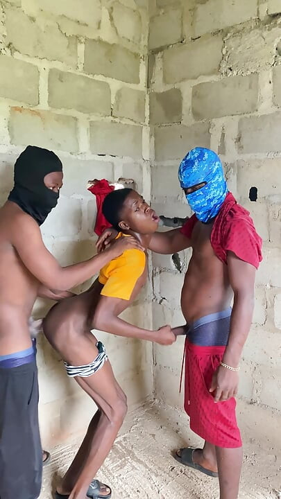 Twink Threesome Rough Riders
