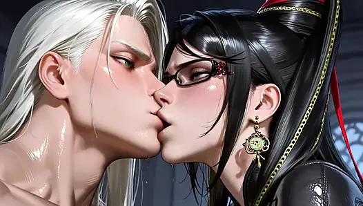 Sephiroth (FF7) x Bayonetta