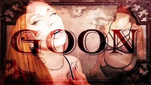 Empty-headed jerk gooner training! Goon! Jerk! Edge!