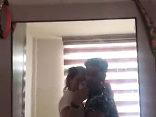 Persian Iranian Couple Fucking In Front of A Mirror