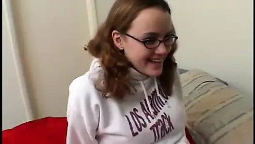 College student gets picked up for hard cock and cum.