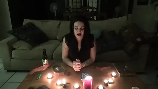 Satanischer tarot-mindfuck