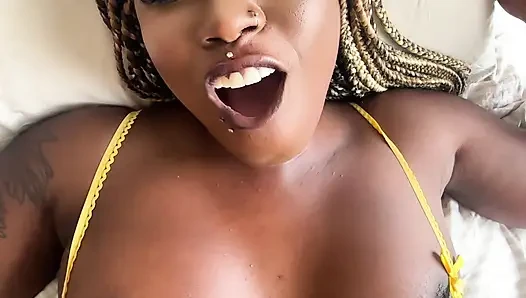 POV Ebony Xeinna Rose Gives Sex Lessons to Scott Stark
