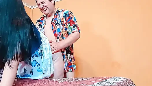 Ich wagte es, sex mit meiner stiefmutter in ihrem zimmer zu haben.