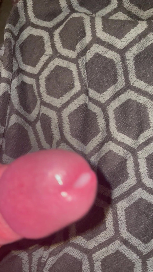 Cum from hurry cock