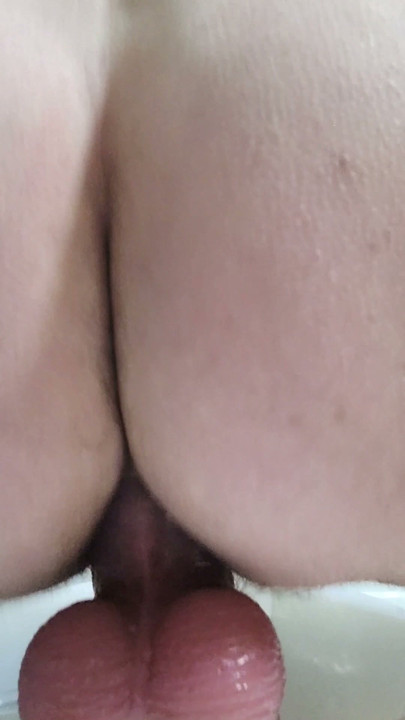 First time riding a dildo