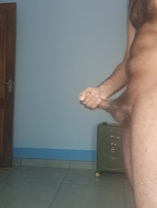 Young indian teen jerks off and cum while home alone