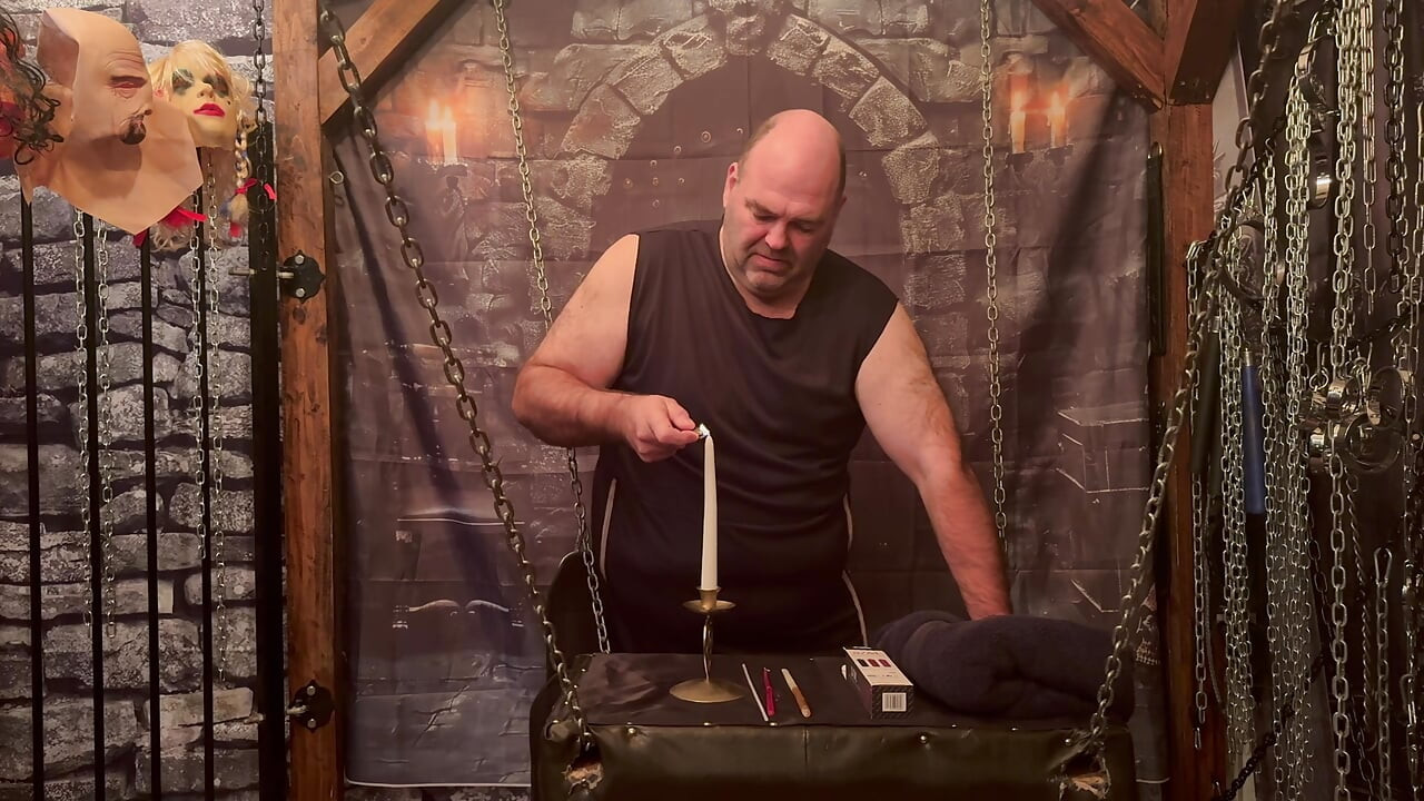 Lanitsa e Domina Satana Cera e gioco in calore.