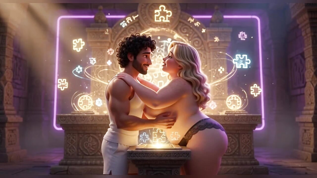 Temple of Lust - Passionate Couple's Erotic Adventure