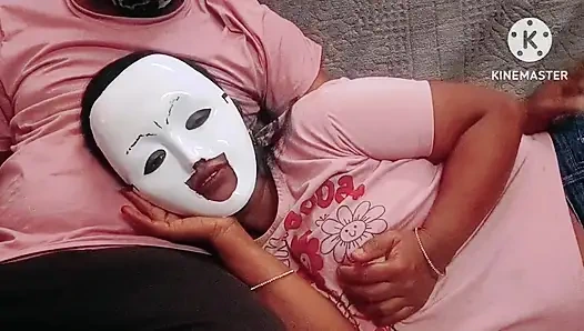 Horny Step Sister Unable to Control Her Lust and Blow Her Step Brother Then Let Him Fuck - Tamil Audio with Real Loud Moaning