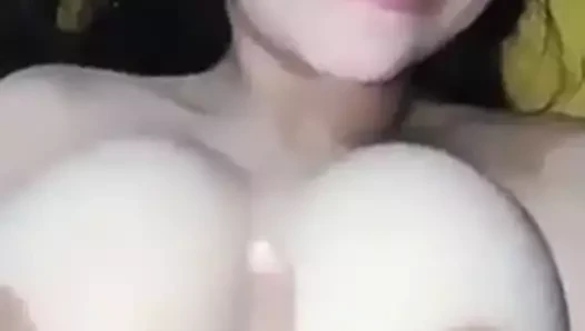 Big boobs asian on Line app