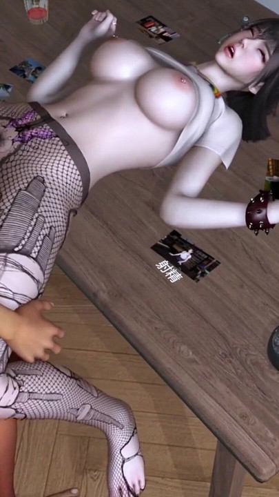 Pelajar kesetiaan cantik sebelah - animasi hentai 3d v653