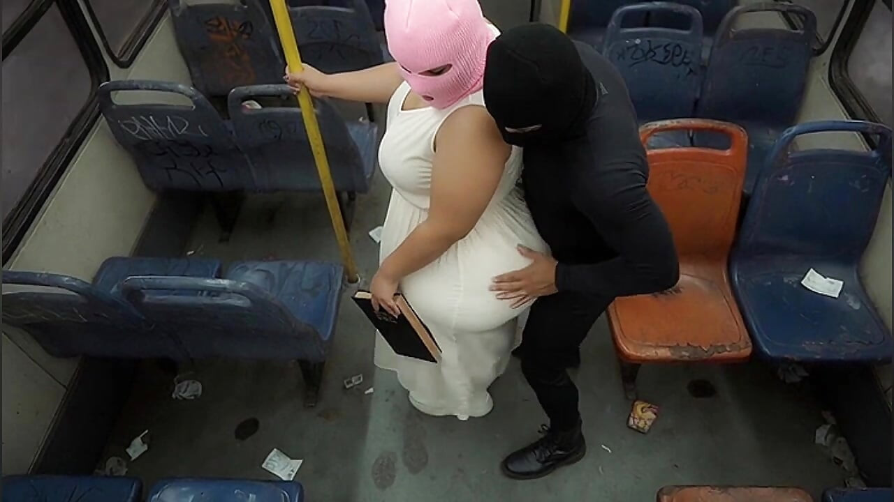 "Religious BBW in Long Dress Gets Ass Teased While Holding Bible"