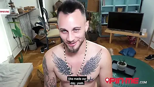 Horny Greeks Have Sex On The Public Beach & At Their Airbnb