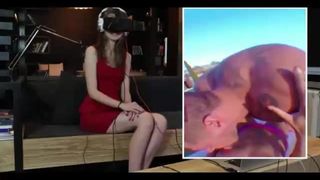 Russische modellen kijken naar vr-porno