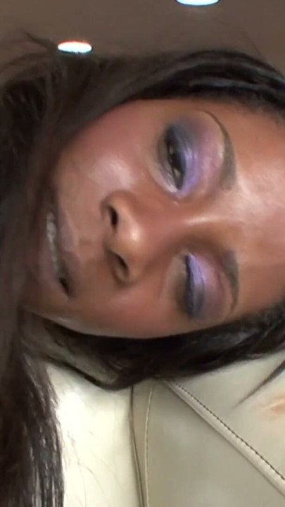 Cute ebony babe Jayna Lynn enjoys the big black drum stick doggystyle | Clip 3