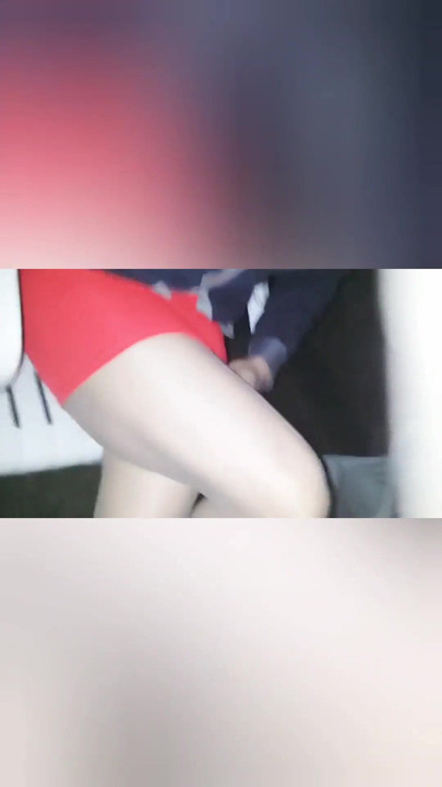 Iconic moment from "My subscriber's mission! Asian slut with a big tits changes into a miniskirt in a garden where people"