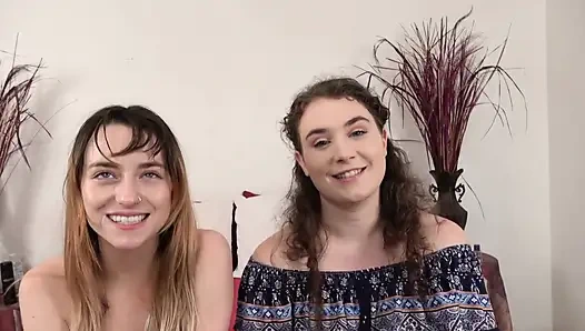 Desperate Amateurs Lana Smalls and friends get their tight little pussies pounded hard by big white cock