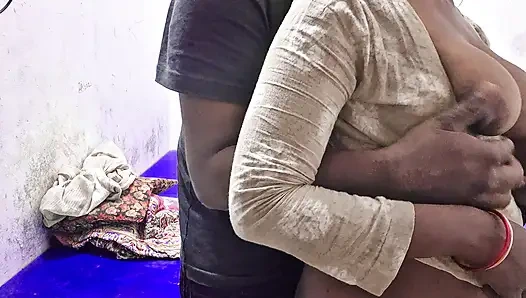 Indian Village Desi Housewife Sex with Boy