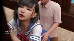 Horny Step Sis In College Library - Step Bro Step Sis - Hard Fuck In college Library - Animated Porn Game