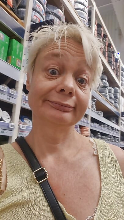 Me Strolling Around the Shops