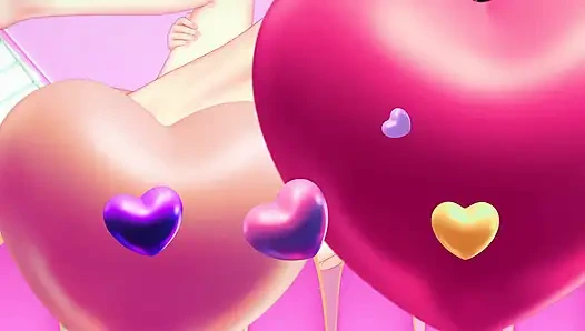 Schoolgirl +18 fucking a guy until she orgasms several times - hentai