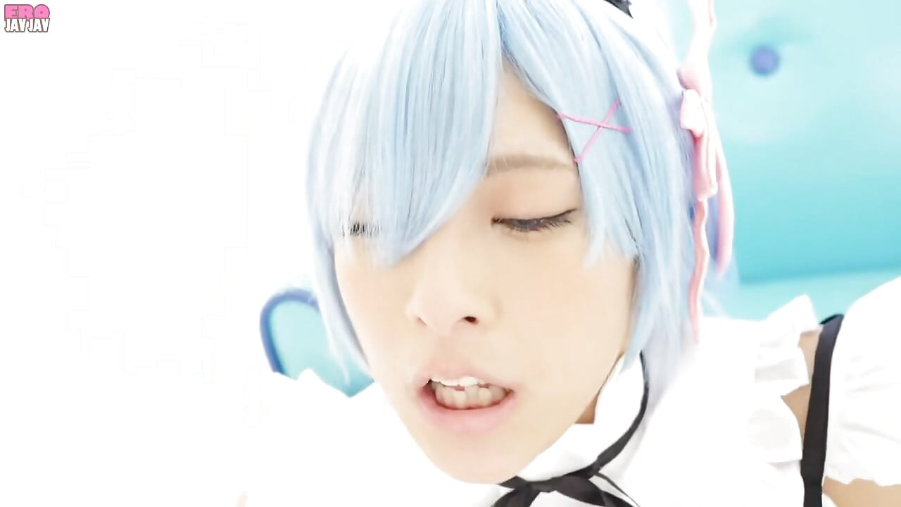 Japansk Anime Cosplay Rem -