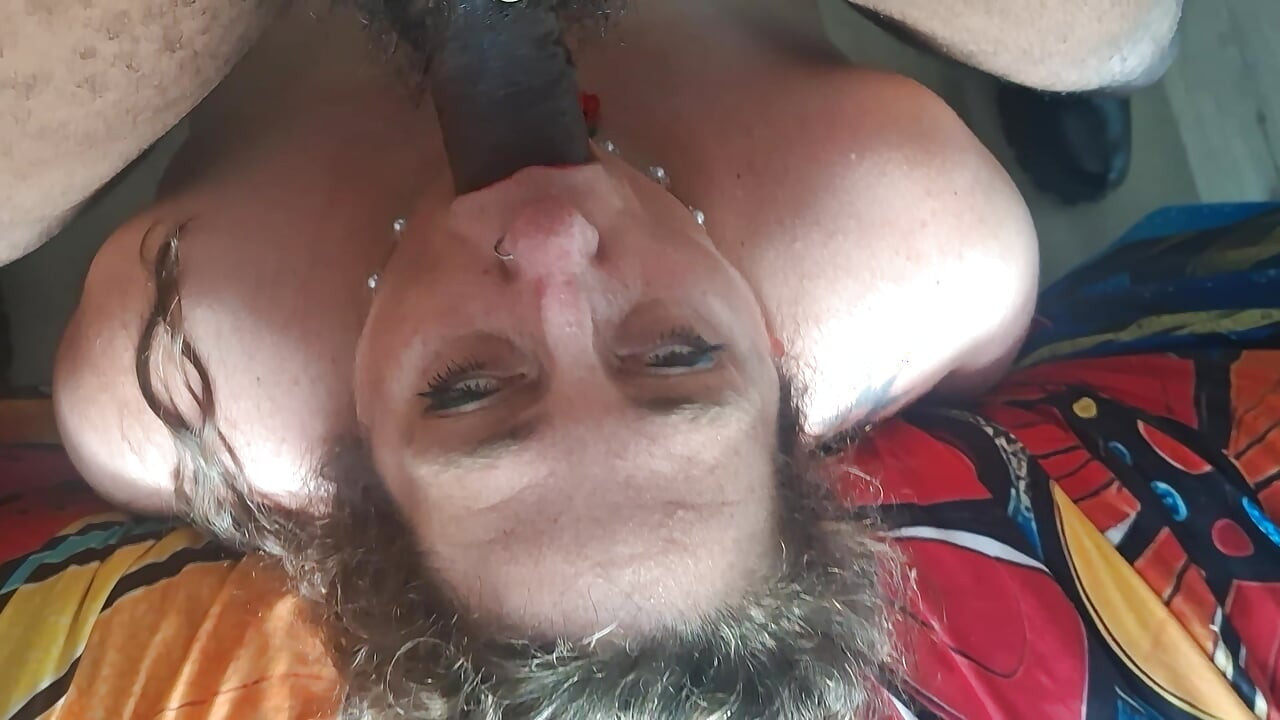 BBW Uległa dziwka z grubsza twarz jebana przez BBC
