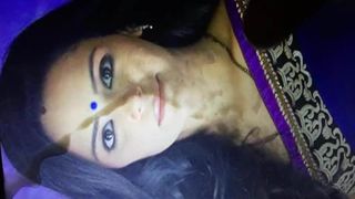 Mona Singh sexy face cummed